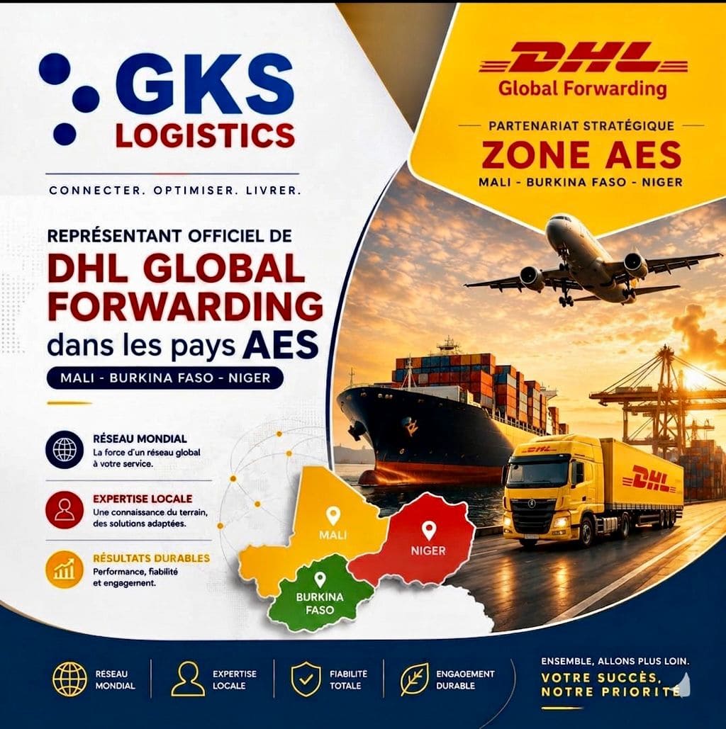 GKS Logistics, AES bölgesinde DHL Global Forwarding'in resmi temsilcisi